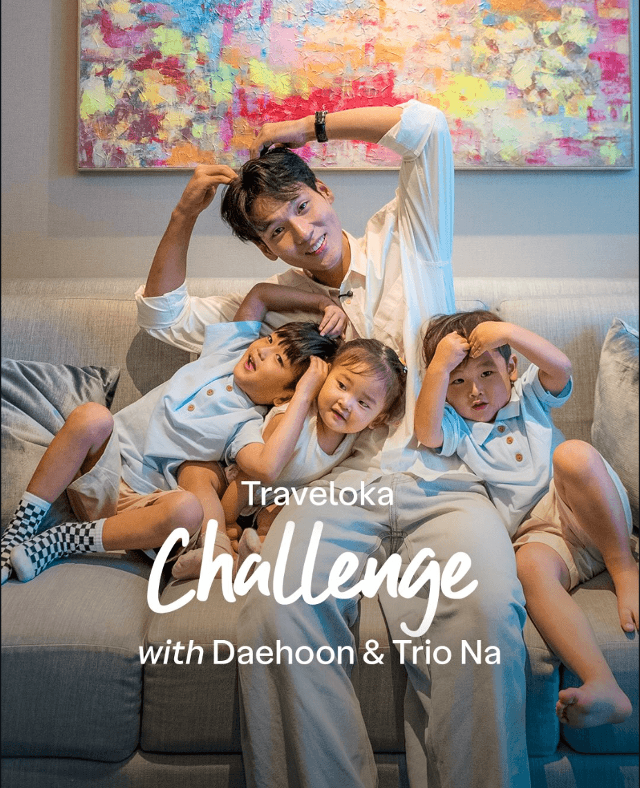Traveloka Challenge spesial #Traveloka1212Sale kali ini Daehoon dan Trio Na staycation di intercontinentaljakarta